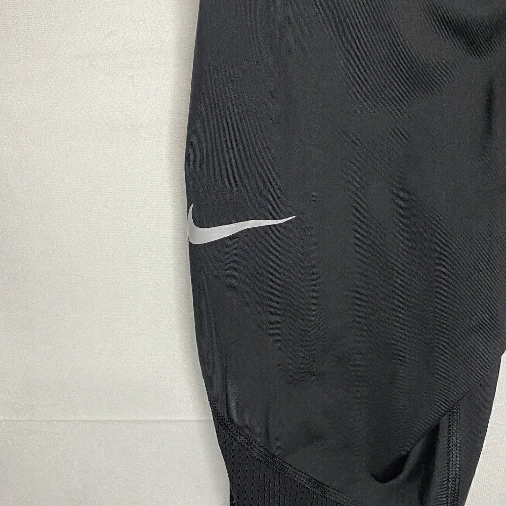 Nike Pro Hypercool Training Tight Crop Leggings Mesh Sides Women's Small (24x21)